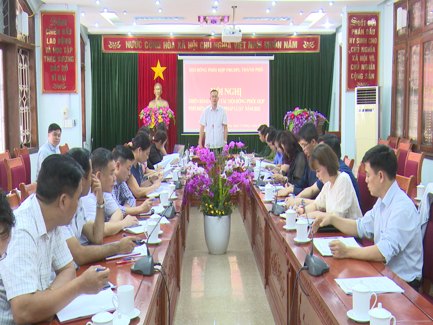 Thành phố Hà Giang triển khai Kế hoạch phổ biến, tuyên truyền pháp luật 2021